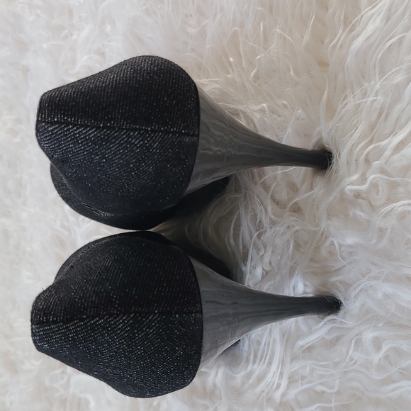Jessica Simpson denim platform heels - Picture 4 of 11
